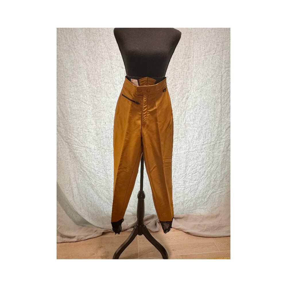 Vintage Gold Skea Stirrup Pants